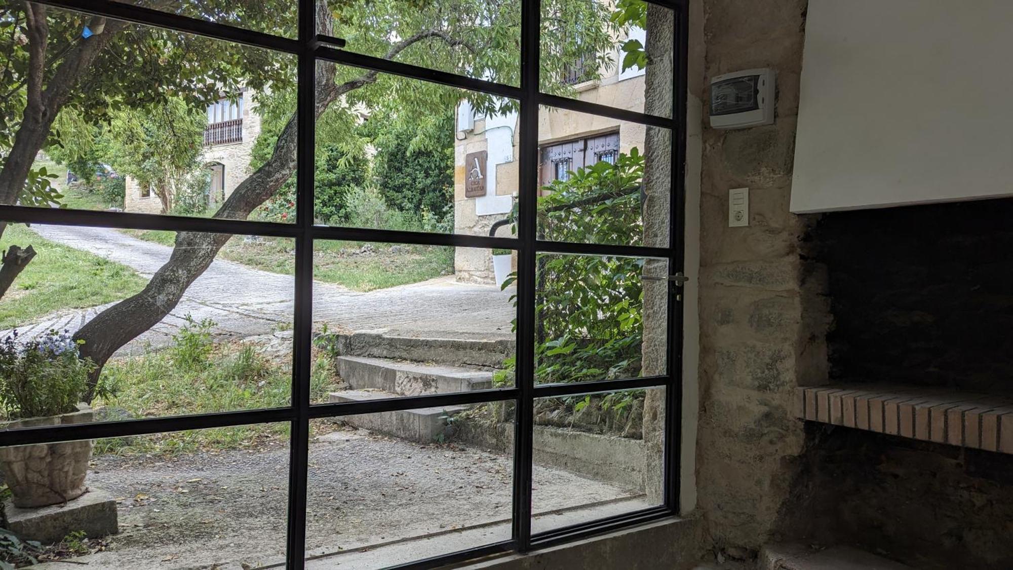 Casa Albaitar, alojamiento rural con jardin Azcona Exterior foto